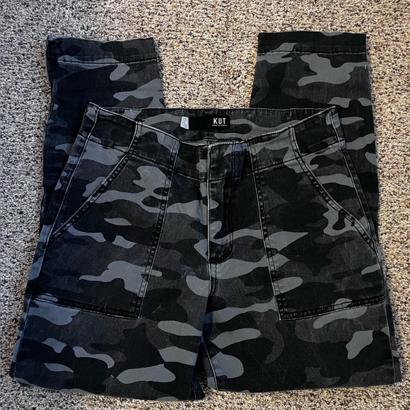Kut from the Kloth Pants - Kut from the Kloth utility camo pants